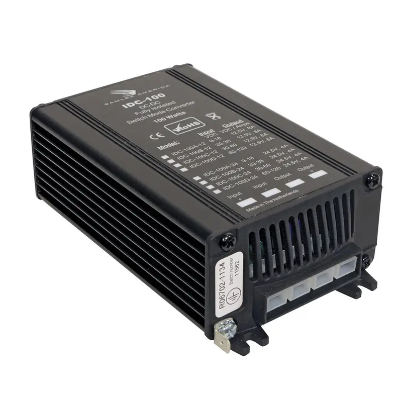 Samlex 100W Fully Isolated Dc-Dc Converter - 8A - 30-60V Input - 12.5V Output [Idc-100C-12] 1