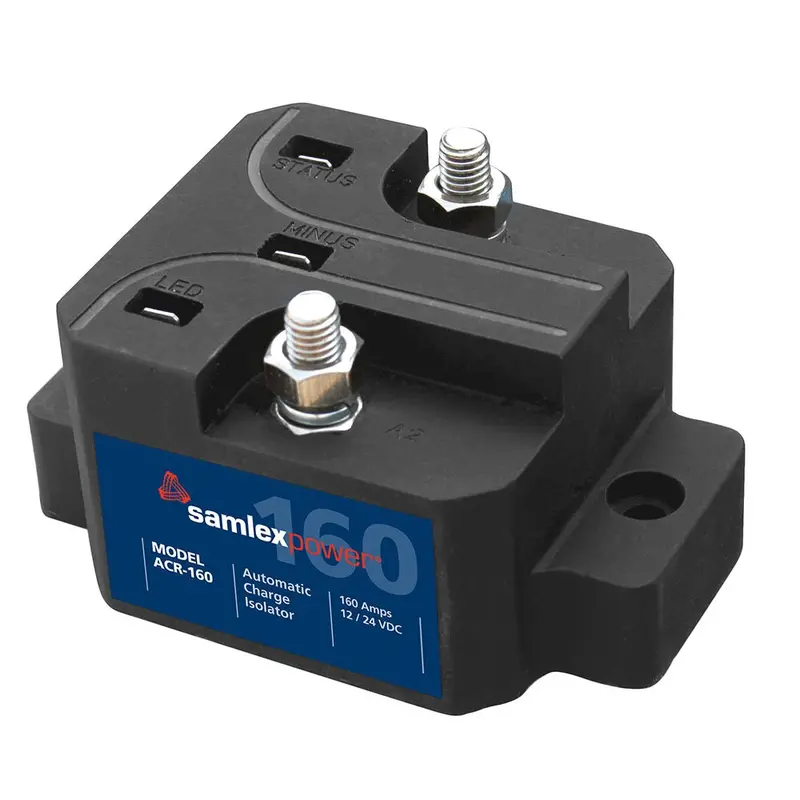 Samlex 160A Automatic Charge Isolator - 12V Or 24V [Acr-160] 1