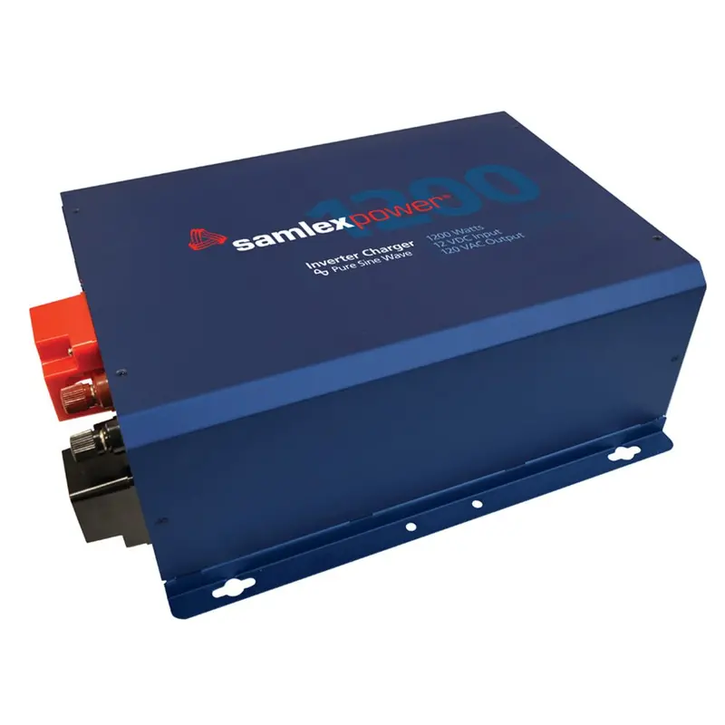 Samlex Evolution F Series 1200W, 120V Pure Sine Wave Inverter/Charger W/12V Input  40 Amp Charger [Evo-1212F] 1