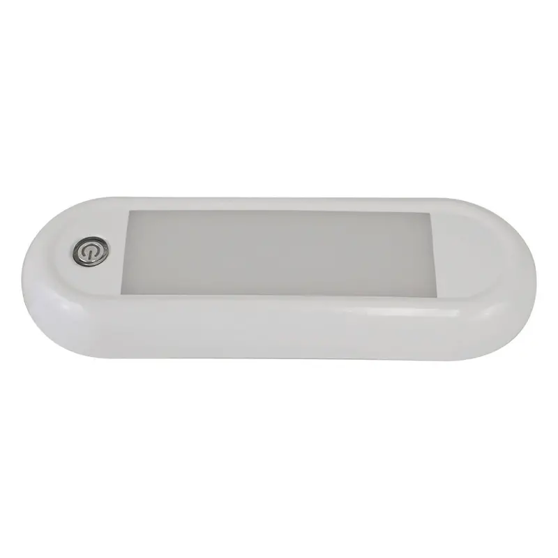 Scandvik 7" Oval Dome Light W/Switch  Dimming - 12/24V [41322P] 1