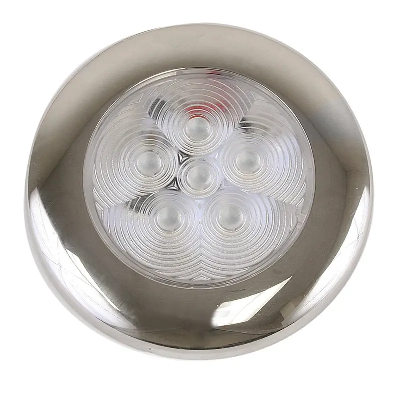 Scandvik B3 Downlight Surface Mount - Blue - Ss Trim - Ip67 - 12/24V [41321P] 1