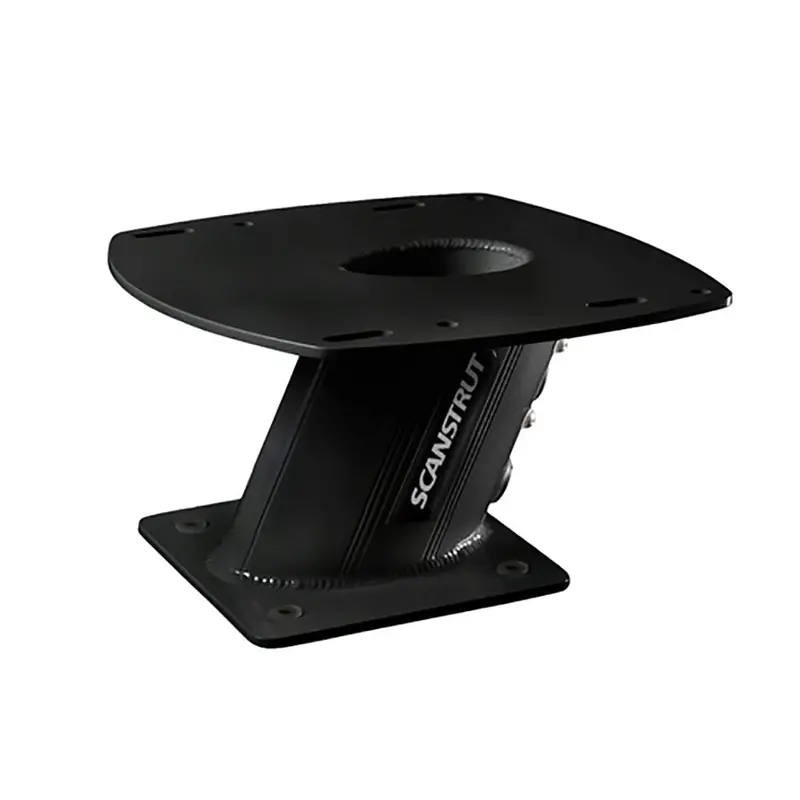Scanstrut Apt-150-01-Blk - Aluminum Powertower Radar Mount - 6" Aft Leaning - Black [Apt-150-01-Blk] 1