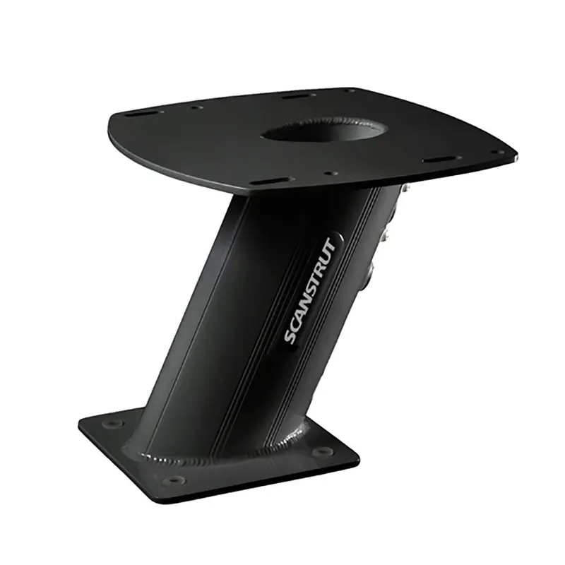 Scanstrut Apt-250-01-B - Aluminum Powertower Radar Mount - 10" Aft Leaning - Black [Apt-250-01-Blk] 1