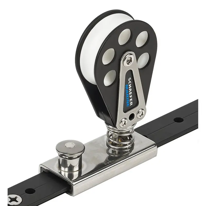 Schaefer Spring Loaded/Lined Slide/Aluminum F/1" T-Track [504-82] 1