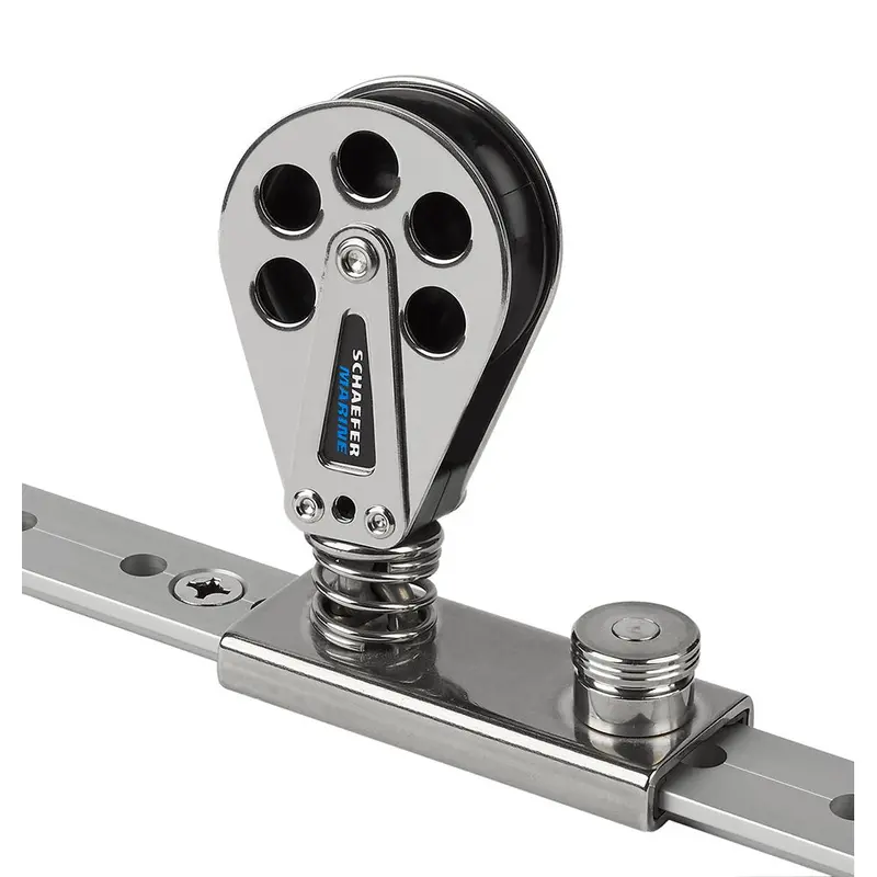 Schaefer Spring Loaded/Lined Slide/Stainless Steel F/1-1/4" T-Track [705-92] 1
