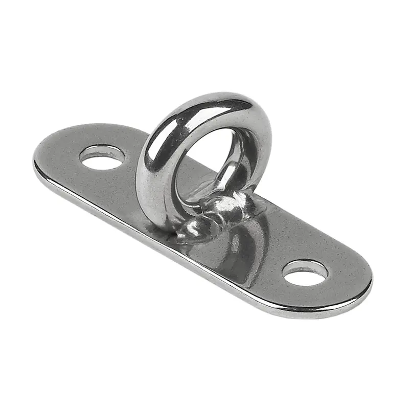 Schaefer Stainless Steel Welded Pad Eye - 1-7/8"L X 5/8"W [78-02] 1
