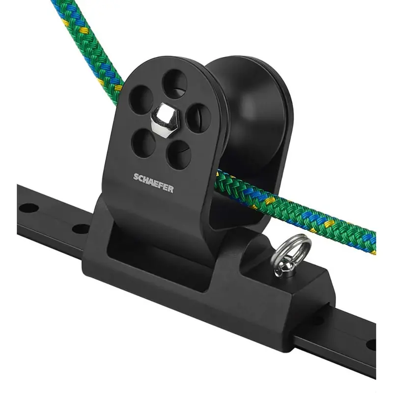 Schaefer Twin Sheet Block F/1-1/4" T-Track - Black [32-97] 1