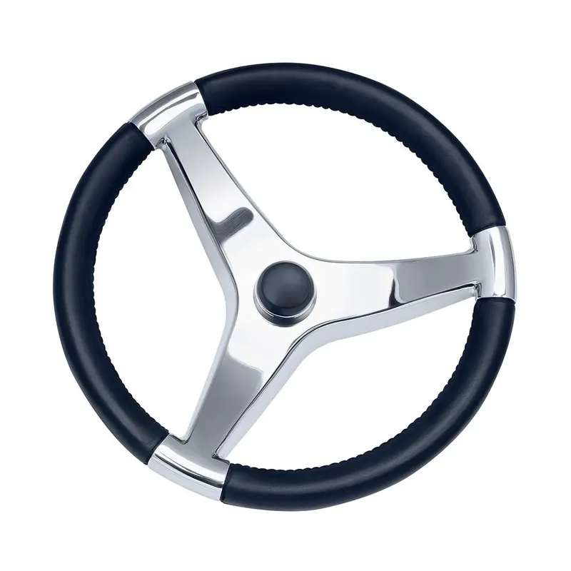 Schmitt Marine Evo Pro 316 Cast Stainless Steel Steering Wheel - 13.5" Diameter [7241321Fg] 1