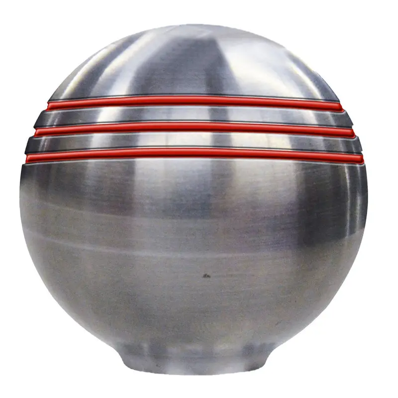 Schmitt Marine Throttle Knob - 1-7/8" - Red Grooves [50044] 1