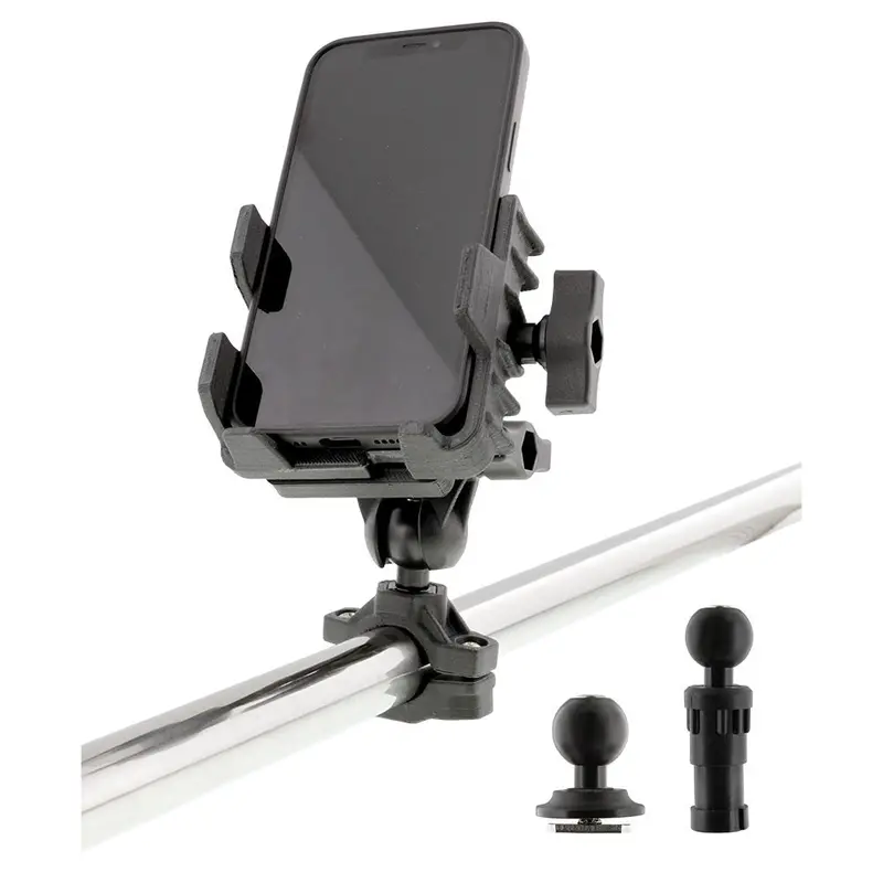 Scotty 0139 Phone Holder W/Post, Track  Rail Mounts [0139] 1