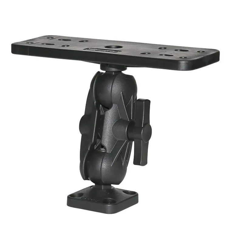 Scotty 163 1.5" Ball Mount W/Fishfinder  Universal Mounting Plate [0163] 1