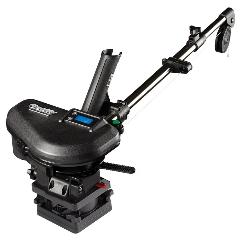 Scotty 2106 Hp Depthpower Electric Downrigger 60 Ss Telescoping Boom W/Swivel Base - Single Rod Holder [2106] 1