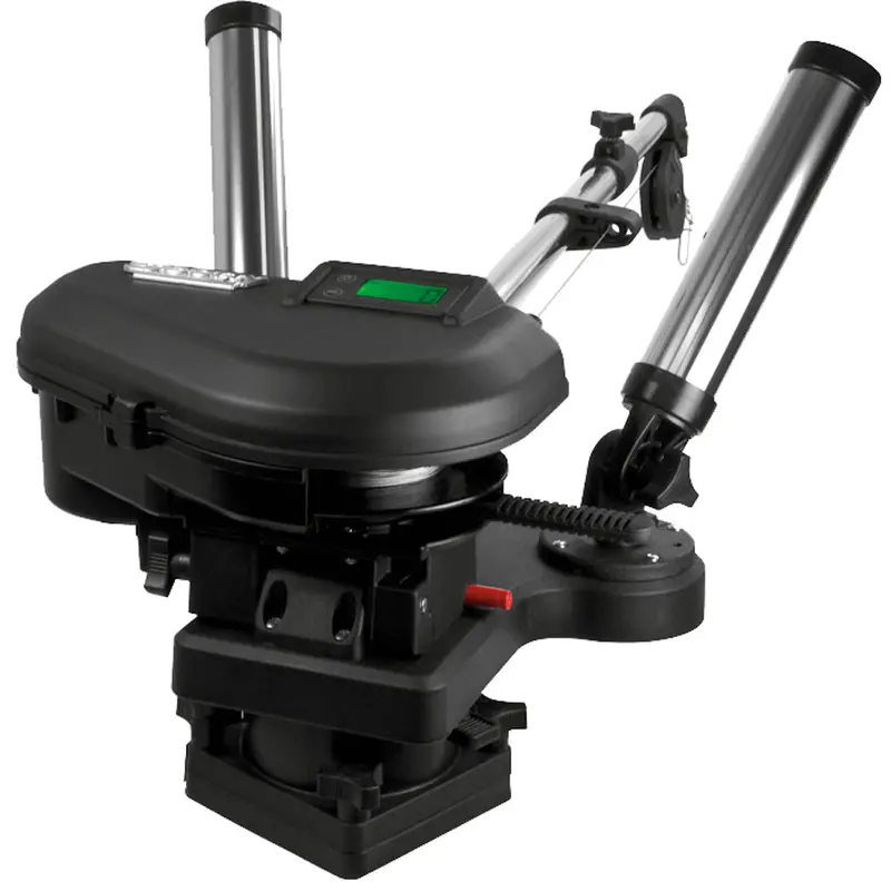 Scotty 2116 Hp Depthpower Electric Downrigger 60" Ss Telescoping Boom W/Swivel Base - Dual Rod Holder [2116] 1