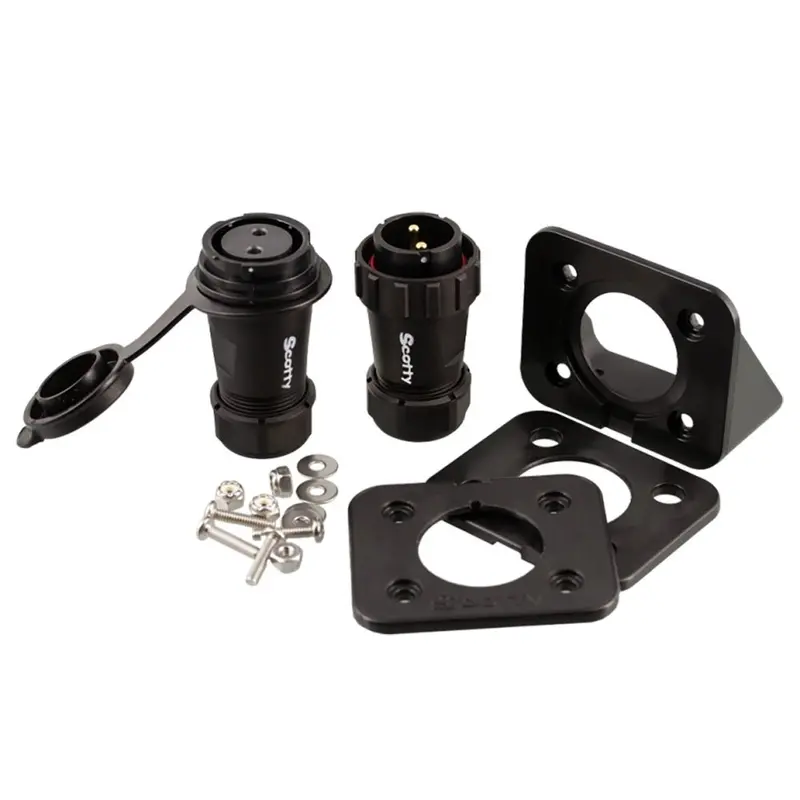 Scotty 2121 Marine Grade Plug  Socket - 12V [2121] 1