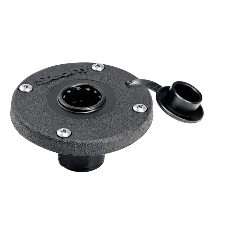 Scotty 344 Round Flush Deck Mount [344-Bk] 1