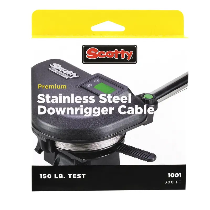 Scotty 400Ft Premium Stainless Steel Replacement Cable [1002K] 1