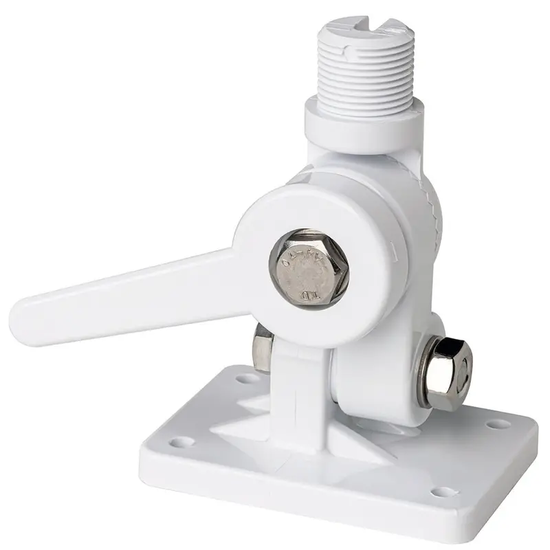 Scout Four-Way Nylon Ratchet Mount - White [Pf Ac Nbase001] 1