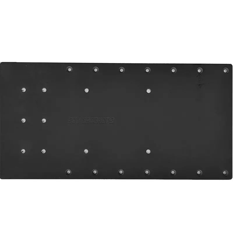 Sea Brackets 20" Straight Trolling Motor Plate F/Minn Kota Quest - Black [Sea2310-Blk] 1