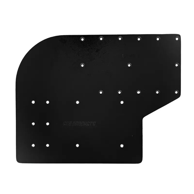 Sea Brackets Large Offset Trolling Motor Plate F/Minn Kota Quest - Black [Sea2305-Blk] 1