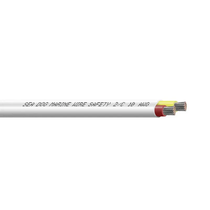 Sea-Dog 10/2 Awg Flat Duplex Safety Wire - Red/Yellow - 400' [8010226] 1
