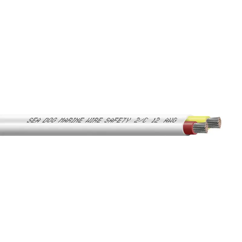 Sea-Dog 12/2 Awg Flat Duplex Safety Wire - Red/Yellow - 500' [8012227] 1
