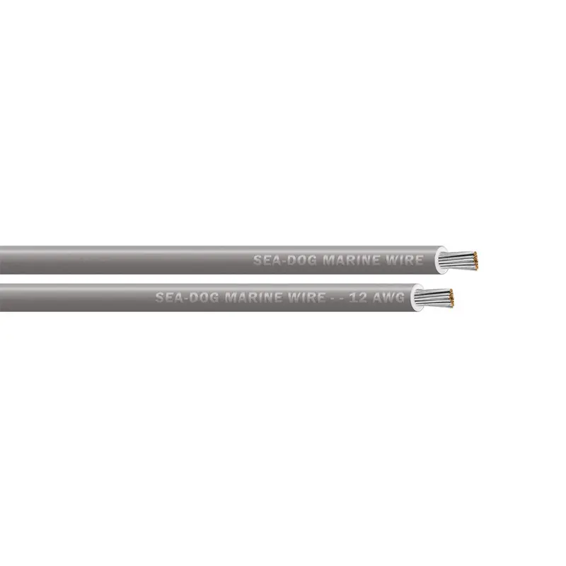 Sea-Dog 12 Awg Grey Primary Wire - 1000' [8012119] 1