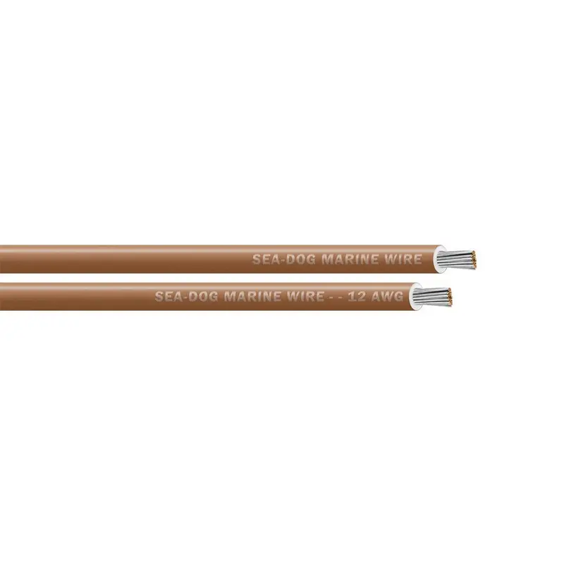 Sea-Dog 12 Awg Tan Primary Wire - 250' [8012124] 1