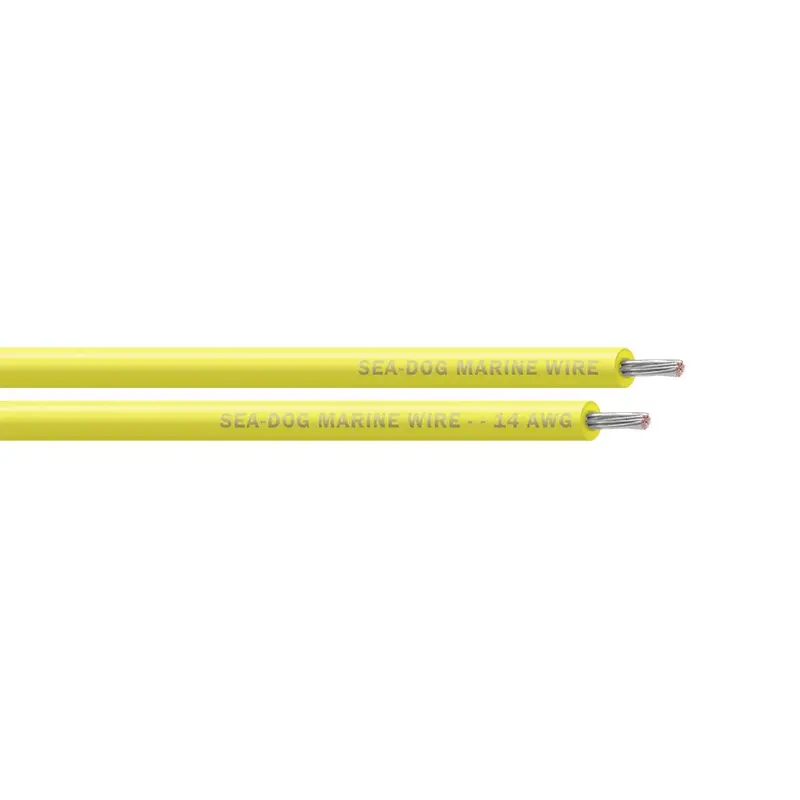 Sea-Dog 14 Awg Yellow Primary Wire -100' [8014032] 1