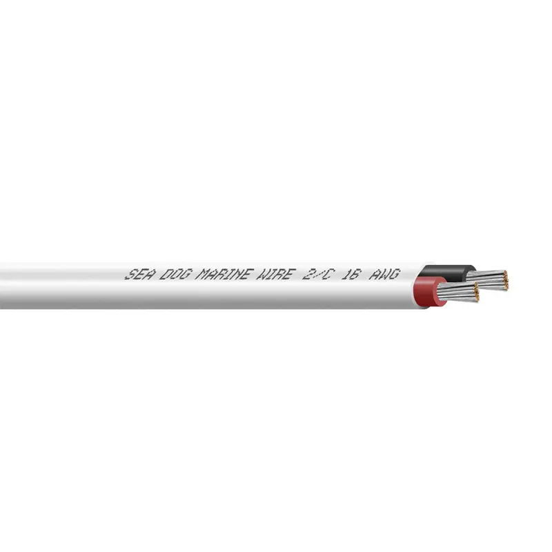 Sea-Dog 16/2 Flat Duplex Wire - Red/Black - 25' [8016200] 1