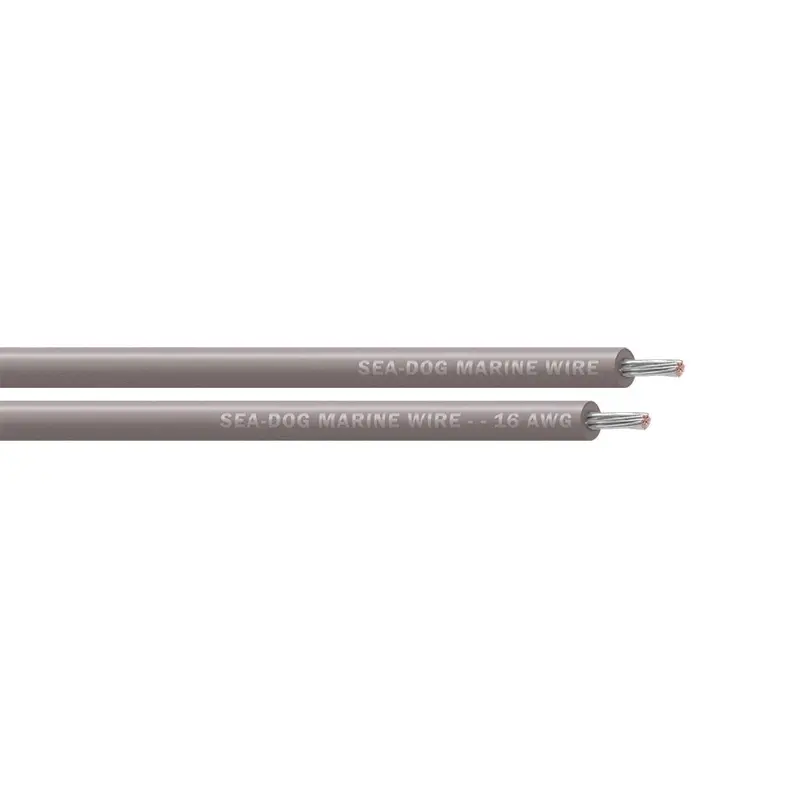 Sea-Dog 16 Awg Grey Primary Wire - 1000' [8016119] 1