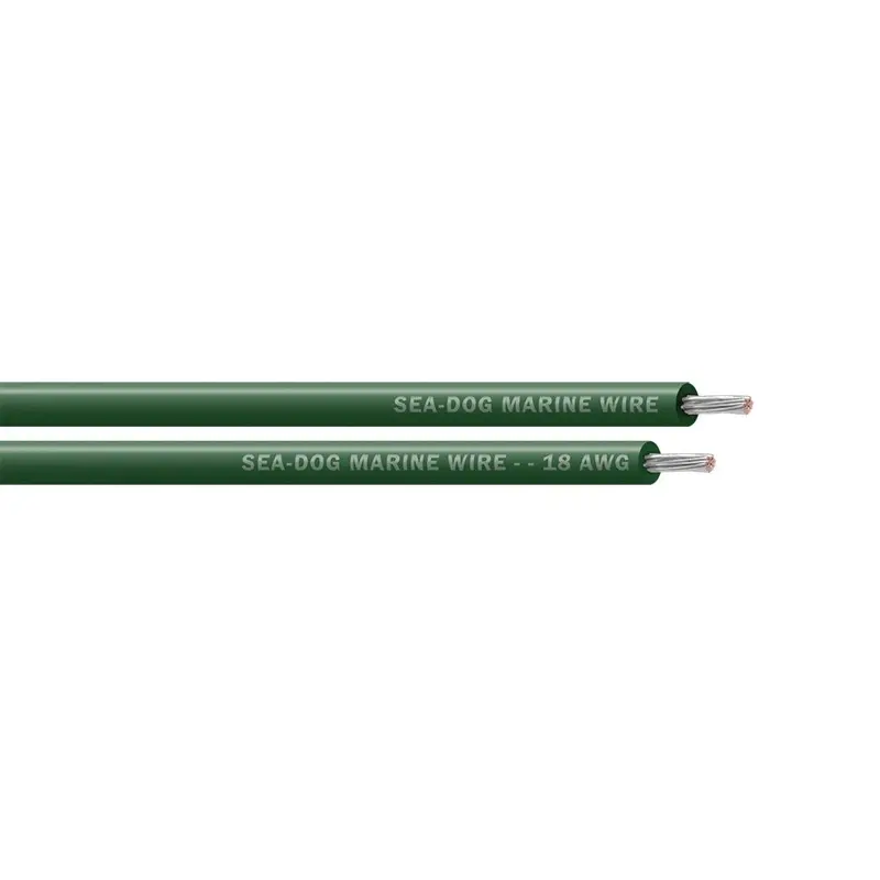 Sea-Dog 18 Awg Green Primary Wire - 250' [8018044] 1