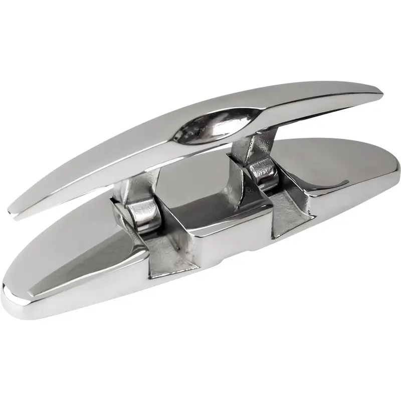Sea-Dog 5" Oval Ss Folding Cleat W/Hidden Hex Bolts [041115-1] 1