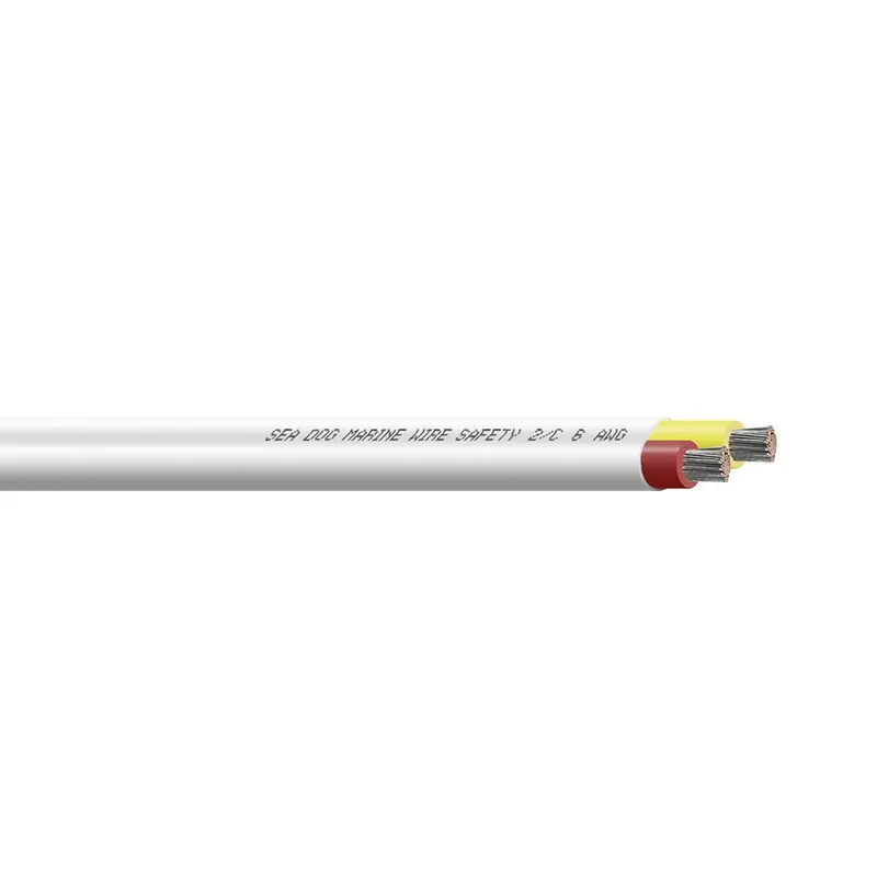 Sea-Dog 6/2 Awg Flat Duplex Safety Wire - 100' [8006222] 1