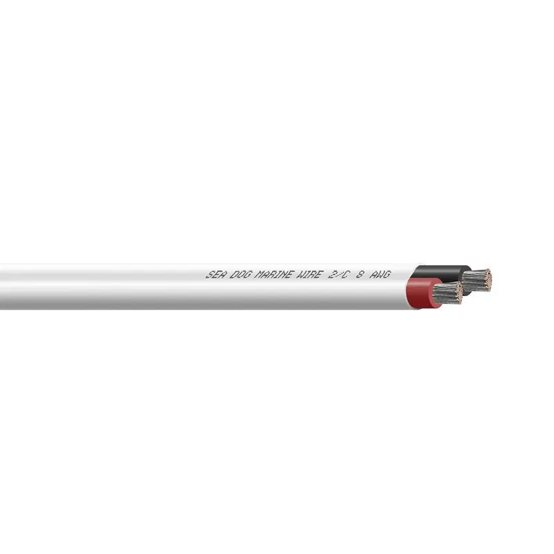 Sea-Dog 8/2 Awg Flat Duplex Wire Red/Black - 250' [8008204] 1