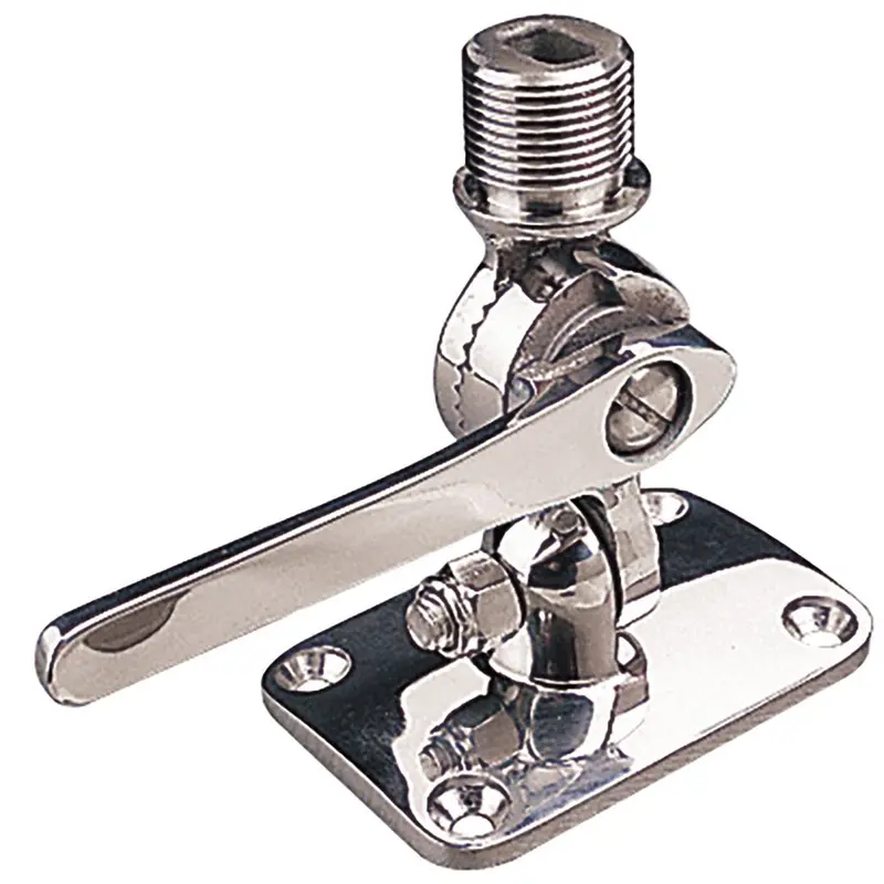 Sea-Dog Adjustable Antenna Base - Deck Mount - Investment Cast 316 Stainless Steel [329230-1] 1