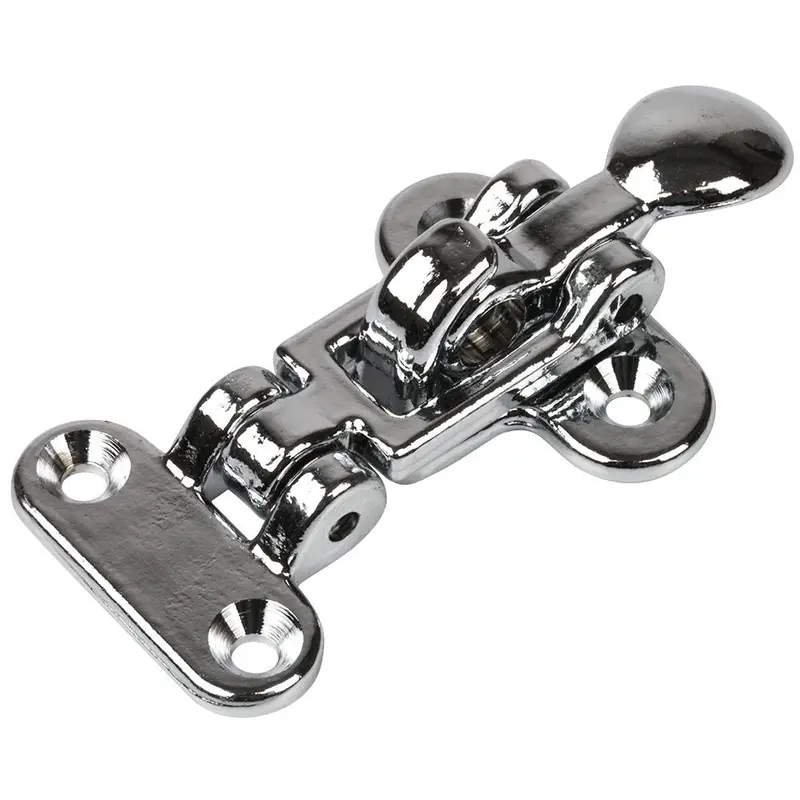 Sea-Dog Anti-Rattle Latch - Sand-Cast Chrome-Plated Brass [222110-1] 1