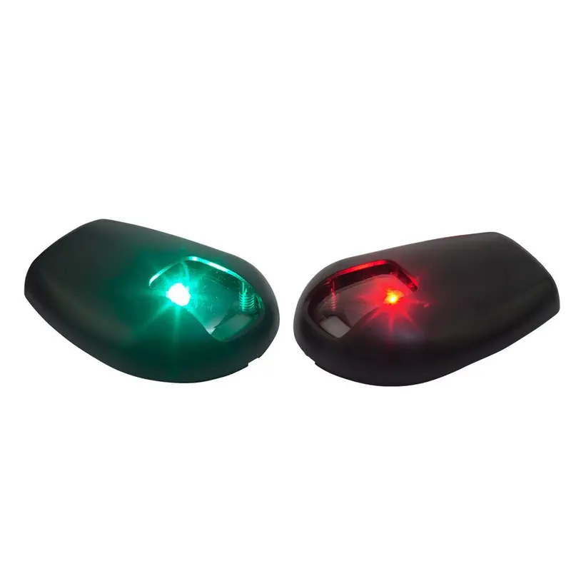 Sea-Dog Black Side Mount Led Navigation Lights - 1 Nm - Port  Starboard [400078-1] 1