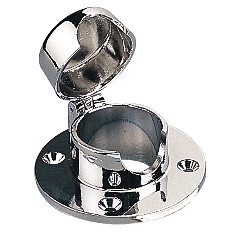 Sea-Dog Chrome Brass Hinged Chain Deck Pipe [322080-1] 1