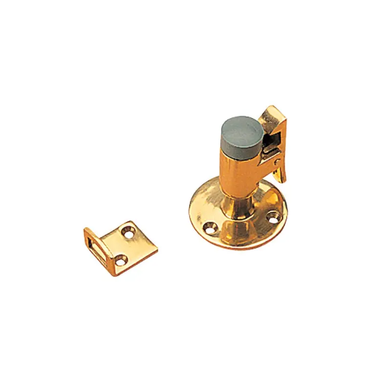 Sea-Dog Door Stop  Catch - Brass - 2" [222712-1] 1