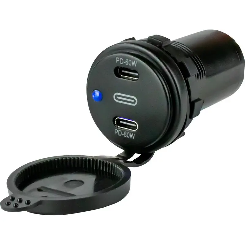 Sea-Dog Dual Usb-C Power Socket  [426522-1] 1