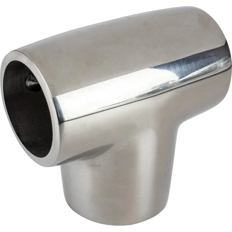 Sea-Dog Handrail Tees - 90 Degree - 1" - Investment Cast 316 Stainless Steel [290901-1] 1