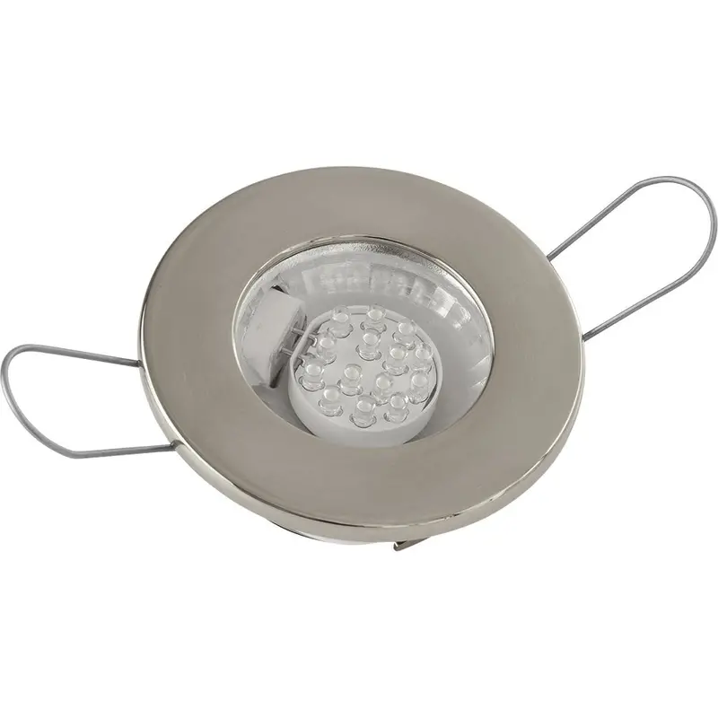 Sea-Dog Led Overhead Light - Brushed Finish - 60 Lumens - Clear Lens - Stamped 304 Stainless Steel [404230-3] 1