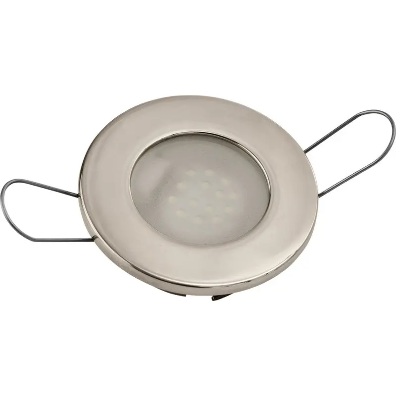 Sea-Dog Led Overhead Light - Brushed Finish - 60 Lumens - Frosted Lens - Stamped 304 Stainless Steel [404232-3] 1