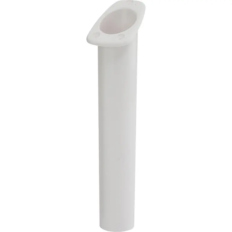 Sea-Dog Narrow Gunnel Flush Mount Rod Holder - White [325061-1] 1