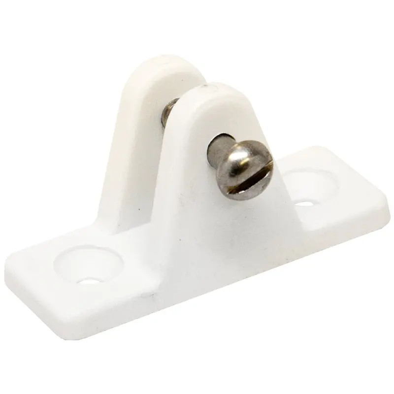 Sea-Dog Nylon Angled Deck Hinge - White [273231-1] 1