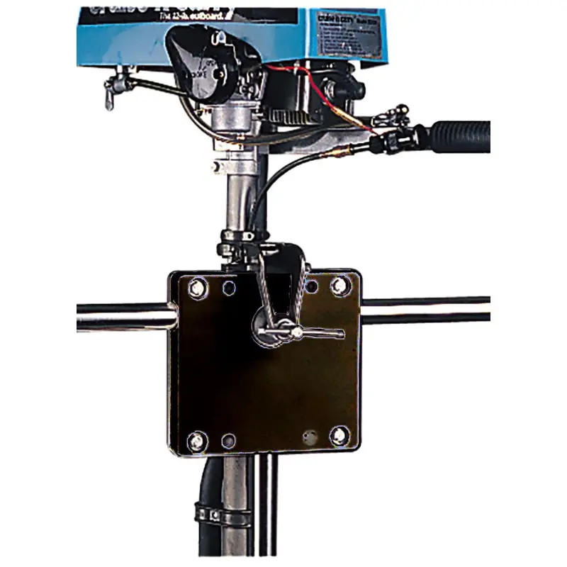 Sea-Dog Poly Rail Mount Motor Bracket - Black [327151-1] 1