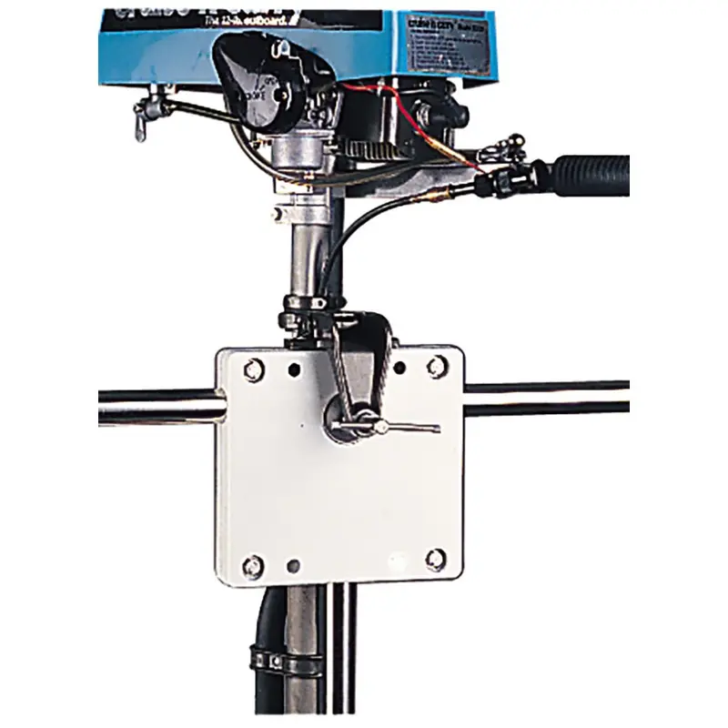 Sea-Dog Poly Rail Mount Motor Bracket - White [327150-1] 1