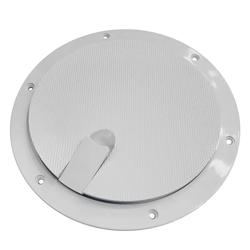Sea-Dog Pop-Out Textured Deck Plate - White - 8" [336282-1] 1