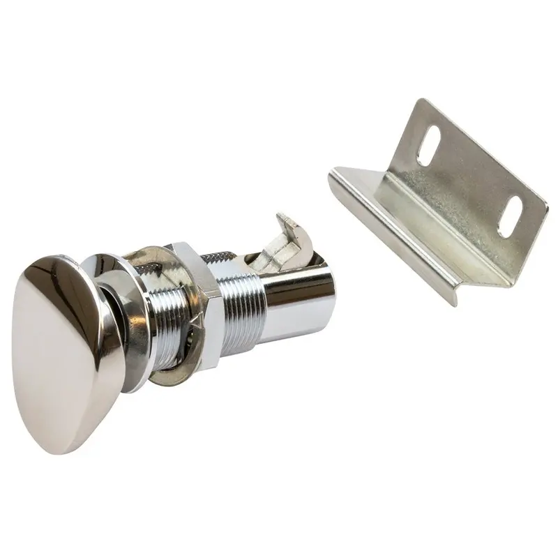 Sea-Dog Push Button Cabinet Latch - Oval [225400-1] 1