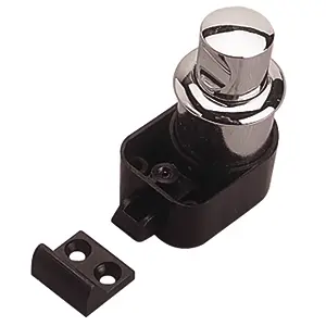 Sea-Dog Push Button Rim Latch - Polished Chrome [226312-1] 1